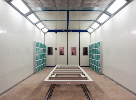 PAINT BOOTHS 10 X 5 X 4M AND DRYING CHAMBERS 20 X 5 X 4M
