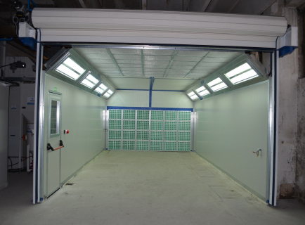 BLASTING BOX 8 X 4 X 3.5 M, PAINTING BOX 8 X 4 X 3 M