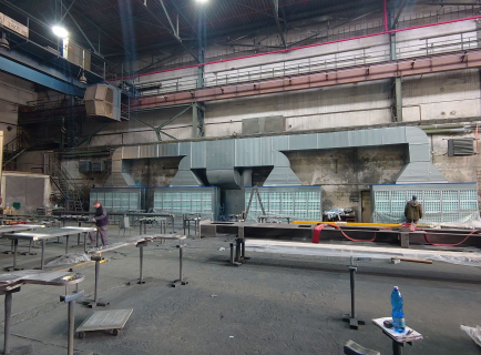WISTA - DODAVATEL TECHNOLOGIE VOLNÉHO LAKOVÁNÍ - 2 x (12 X 15 X 4M)