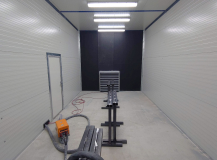 METALIZAČNÍ BOX S FILTRACÍ A S METALIZAČNÍ JEDNOTKOU