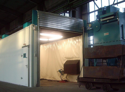 BLASTING BOOTH 4 X 7 X 3M