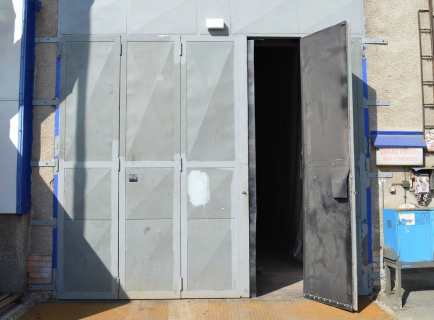 BLAST ROOM 10 X 4 X 5,5 M