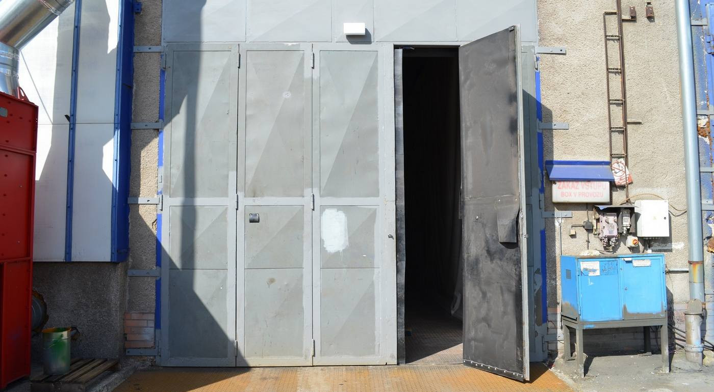 BLAST ROOM 10 X 4 X 5,5 M